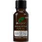 10ml bottle of Dr Organic 100% Pure Eucalyptus Oil with a green label and white cap on a white background.