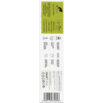 Back of Dr Organic Tea Tree Toothpaste box with ingredients, directions, and organic certification details.