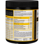 Mango Passionfruit Dr. Hydrate 270g tub tilted left, showing a white label with orange and pink accents.