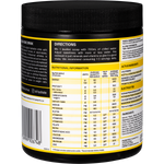 Right side of Dr. Hydrate Pineapple 270g tub showing directions for use and Australian Made logo.