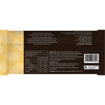 Back of Dr Superfoods Mental Clarity chocolate bar with nutrition facts, ingredients, and 70% cocoa dark chocolate details.