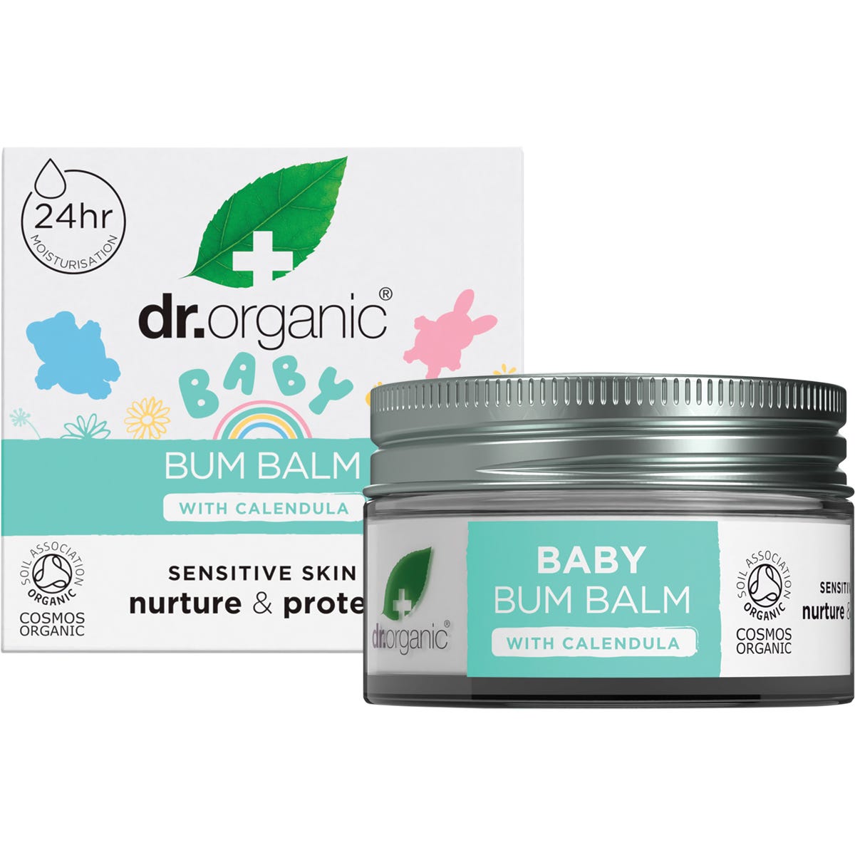 Dr Organic Baby Bum Balm Nappy Change with Calendula 35g Payless 4 Organics