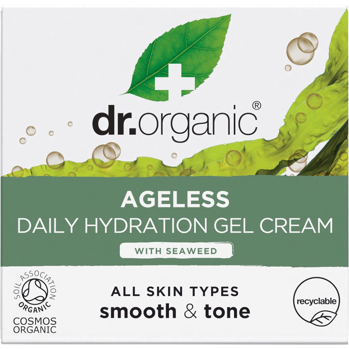 Dr Organic Daily Hydration Gel Cream Ageless with Seaweed 50ml Payless 4 Organics