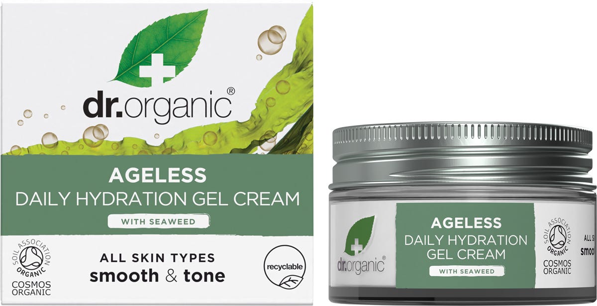 Dr Organic Daily Hydration Gel Cream Ageless with Seaweed 50ml Payless 4 Organics