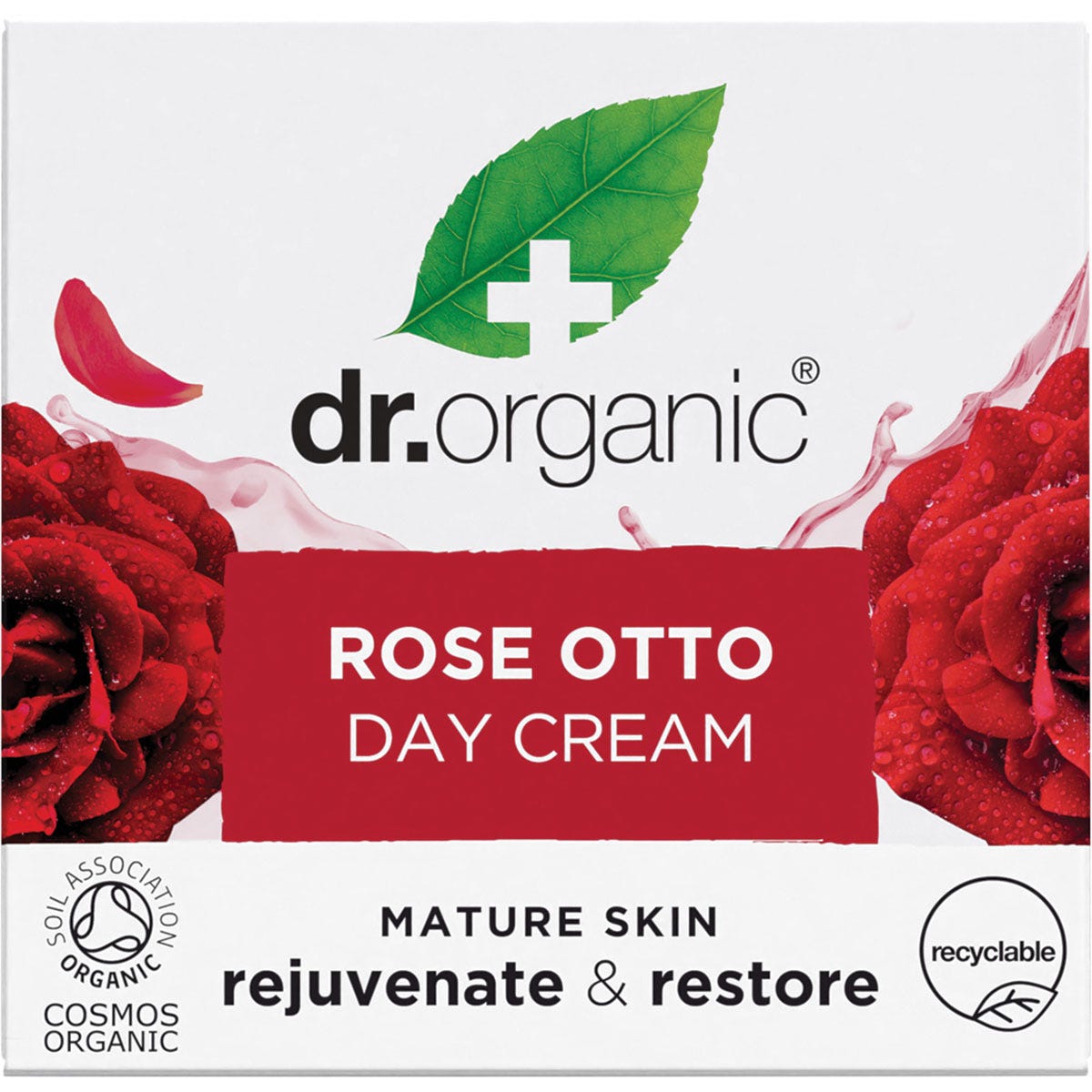 Dr Organic Day Cream Rose Otto 50ml Payless 4 Organics