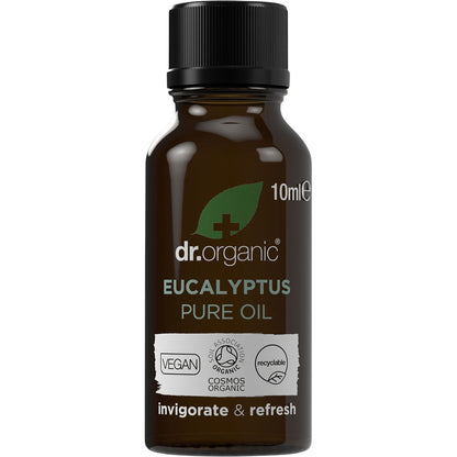 Dr Organic Eucalyptus Oil 100% Pure 10ml Payless 4 Organics
