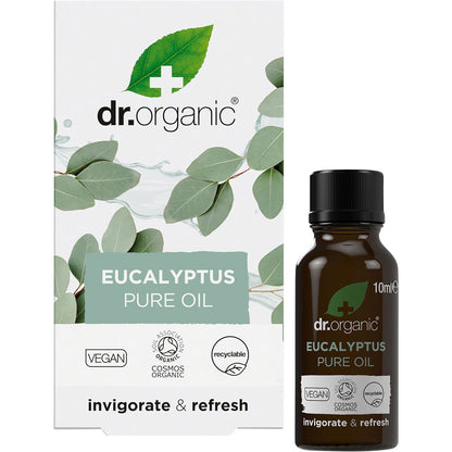 Dr Organic Eucalyptus Oil 100% Pure 10ml Payless 4 Organics