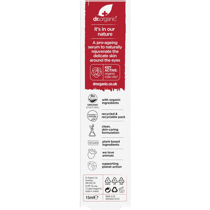 Dr Organic Eye Serum Rose Otto 15ml Payless 4 Organics