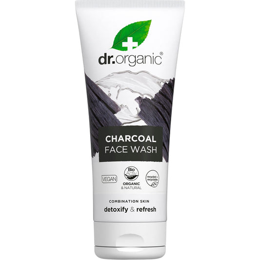 Dr Organic Face Wash Activated Charcoal 200ml Payless 4 Organics