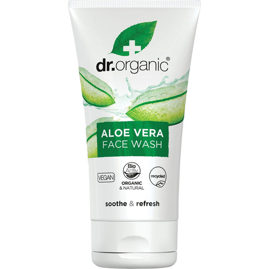 Dr Organic Face Wash Aloe Vera 150ml Payless 4 Organics