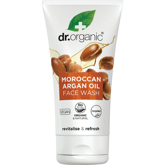 Dr Organic Face Wash Moroccan Argan Oil 150ml Payless 4 Organics