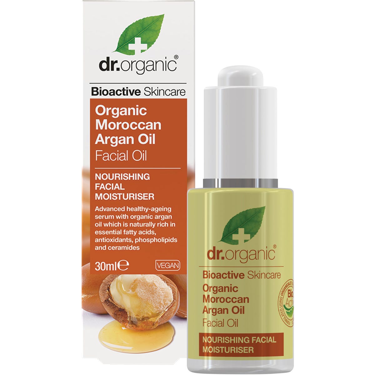 Dr Organic Facial Oil Organic Moroccan Argan Oil 30ml Payless 4 Organics