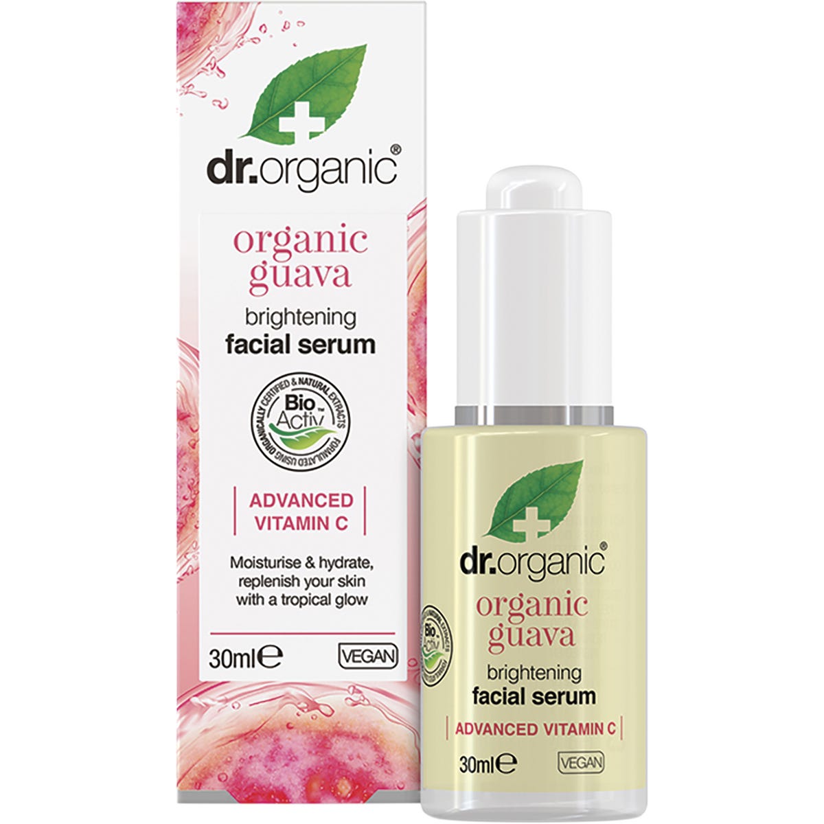 Dr Organic Facial Serum Organic Guava 30ml Payless 4 Organics