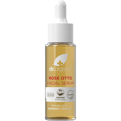 Dr Organic Facial Serum Rose Otto 30ml Payless 4 Organics