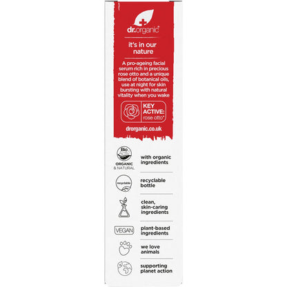Dr Organic Facial Serum Rose Otto 30ml Payless 4 Organics