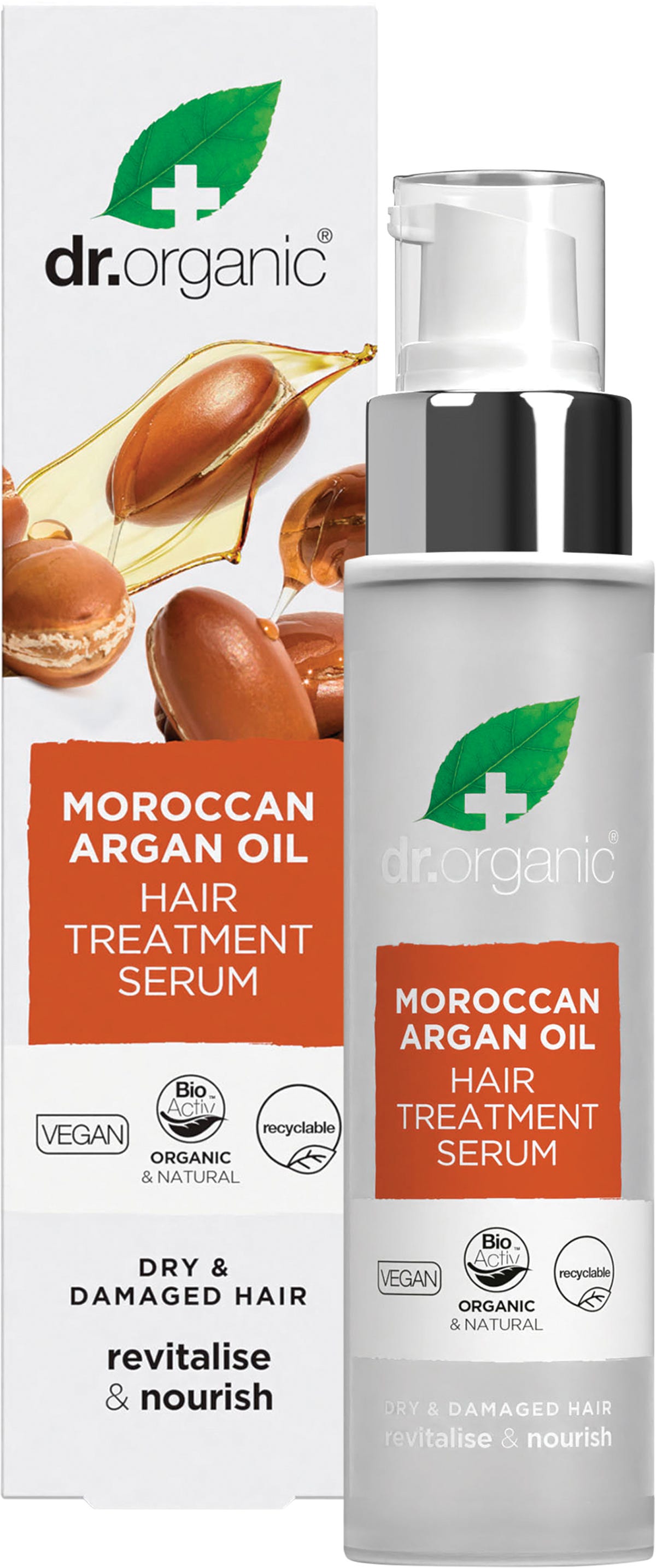 Dr Organic Hair Treatment Serum Moroccan Argan Oil 100ml Payless 4 Organics