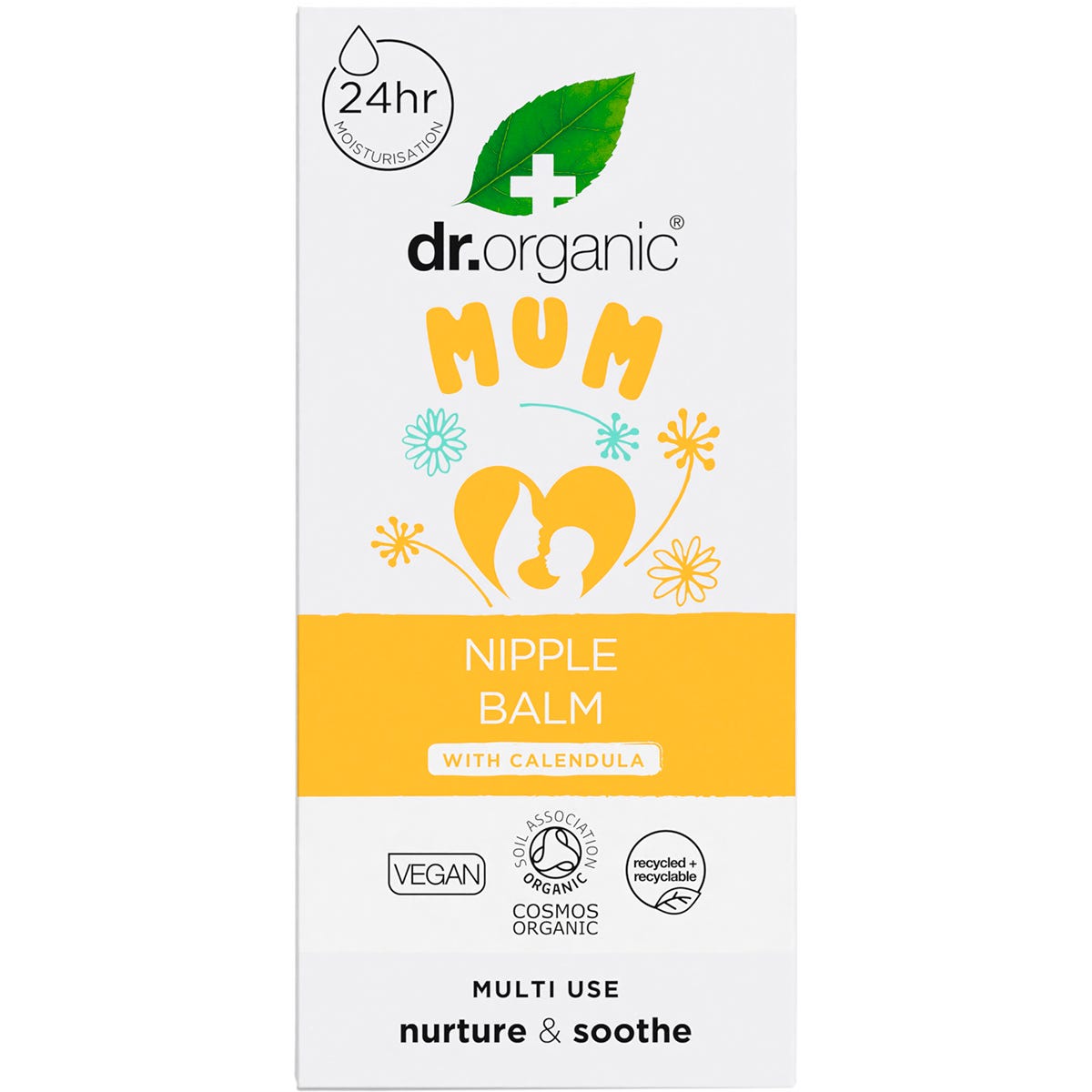 Dr Organic Mum Nipple Balm with Calendula 30ml Payless 4 Organics
