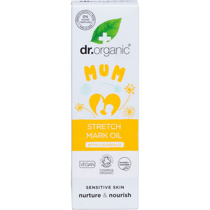 Dr Organic Mum Stretch Mark Oil with Calendula 100ml Payless 4 Organics