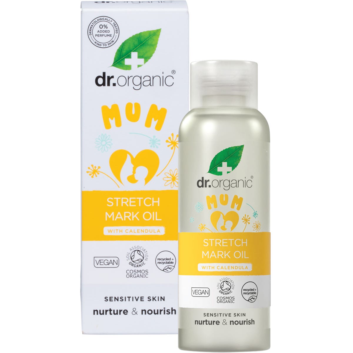 Dr Organic Mum Stretch Mark Oil with Calendula 100ml Payless 4 Organics