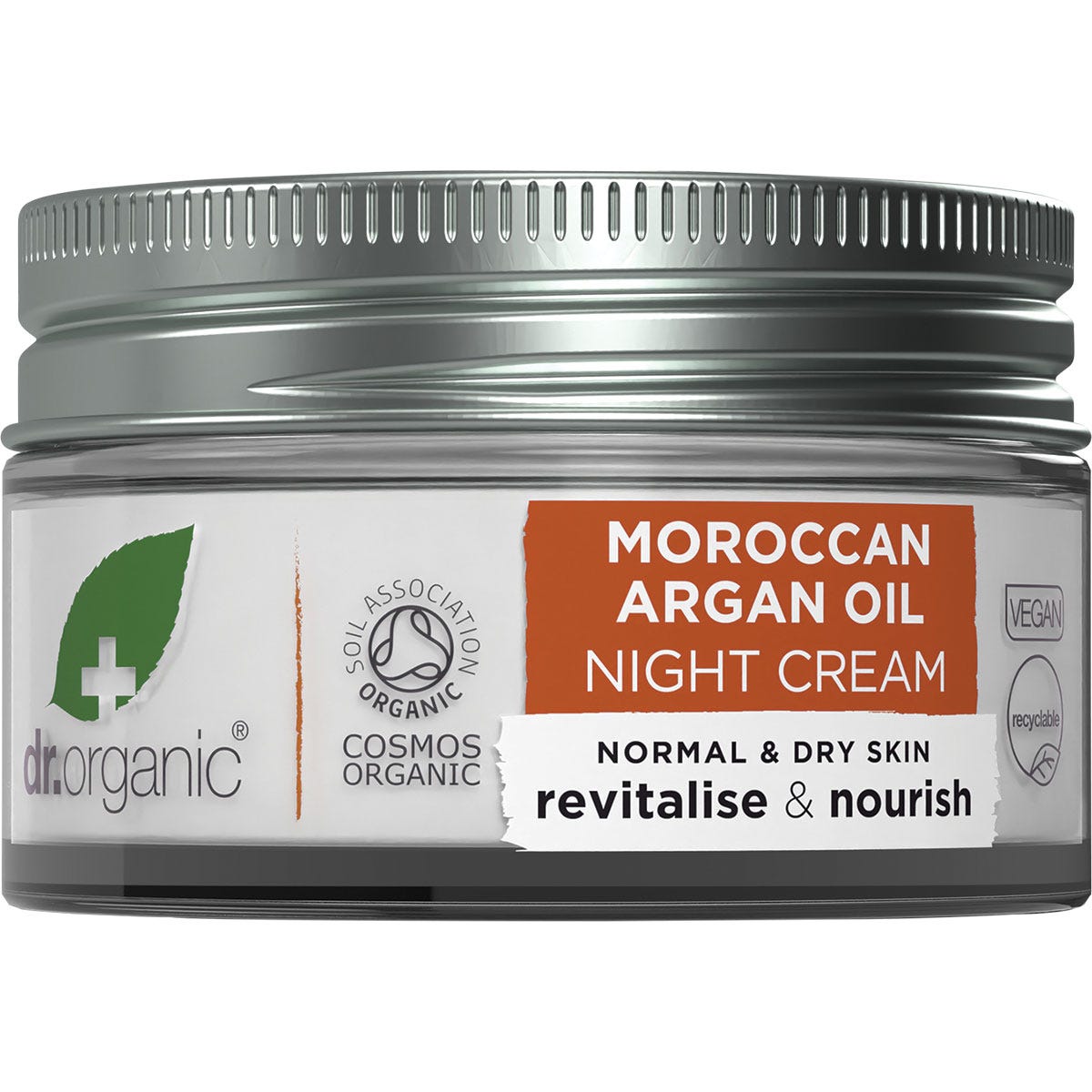Dr Organic Night Cream Moroccan Argan Oil 50ml Payless 4 Organics