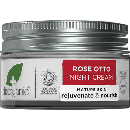 Dr Organic Night Cream Rose Otto 50ml Payless 4 Organics