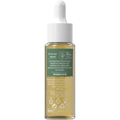 Dr Organic Overnight Recovery Oil Ageless with Seaweed 30ml Payless 4 Organics