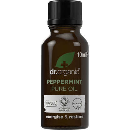 Dr Organic Peppermint Oil 100% Pure 10ml Payless 4 Organics