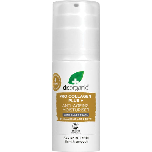 Dr Organic Pro Collagen Plus+ Anti Ageing Moisturiser Black Pearl 50ml Payless 4 Organics
