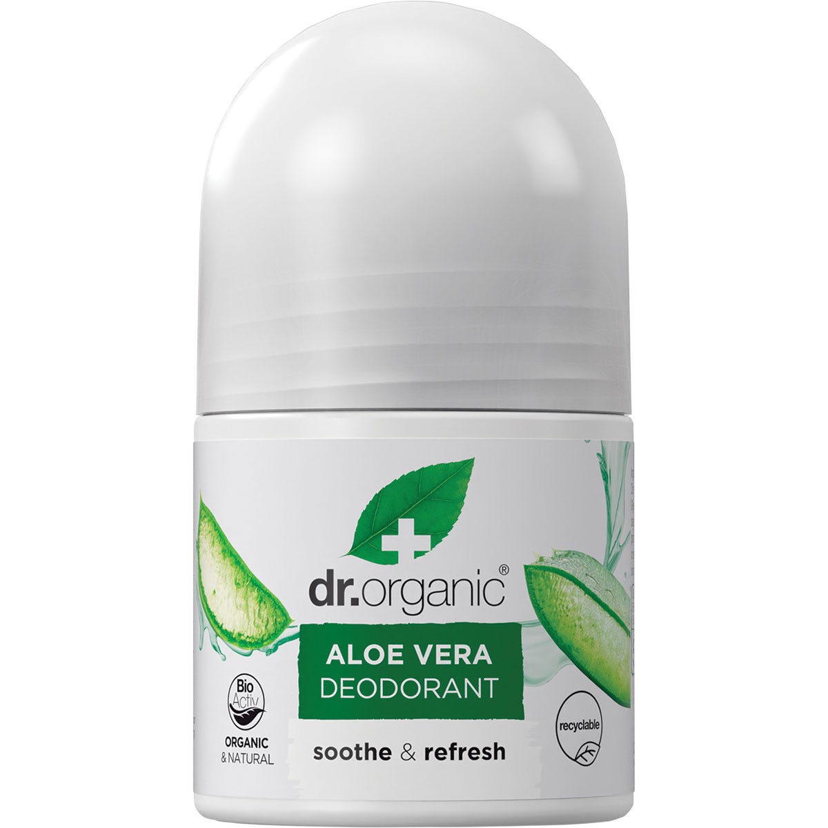 Dr Organic Roll-On Deodorant Aloe Vera 50ml Payless 4 Organics