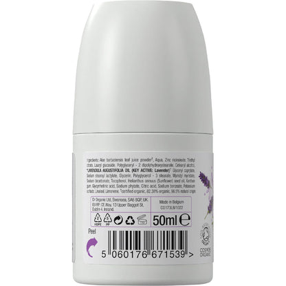 Dr Organic Roll-On Deodorant Lavender 50ml Payless 4 Organics