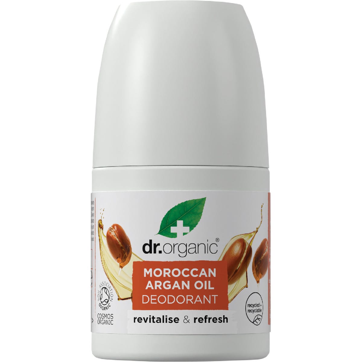 Dr Organic Roll-On Deodorant Moroccan Argan Oil 50ml Payless 4 Organics