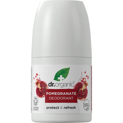 Dr Organic Roll-On Deodorant Pomegranate 50ml Payless 4 Organics