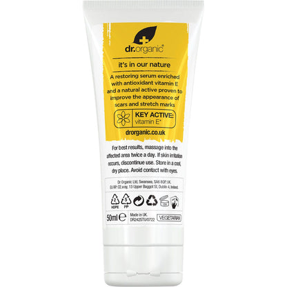 Dr Organic Scar & Stretch Serum Vitamin E 50ml Payless 4 Organics