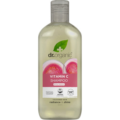 Dr Organic Shampoo Vitamin C with Guava 265ml Payless 4 Organics