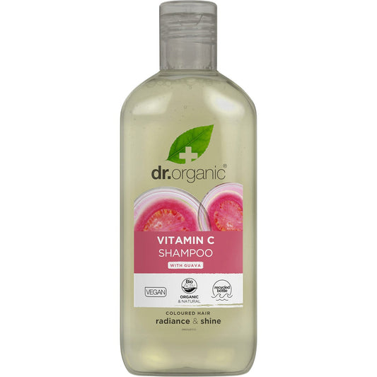 Dr Organic Shampoo Vitamin C with Guava 265ml Payless 4 Organics