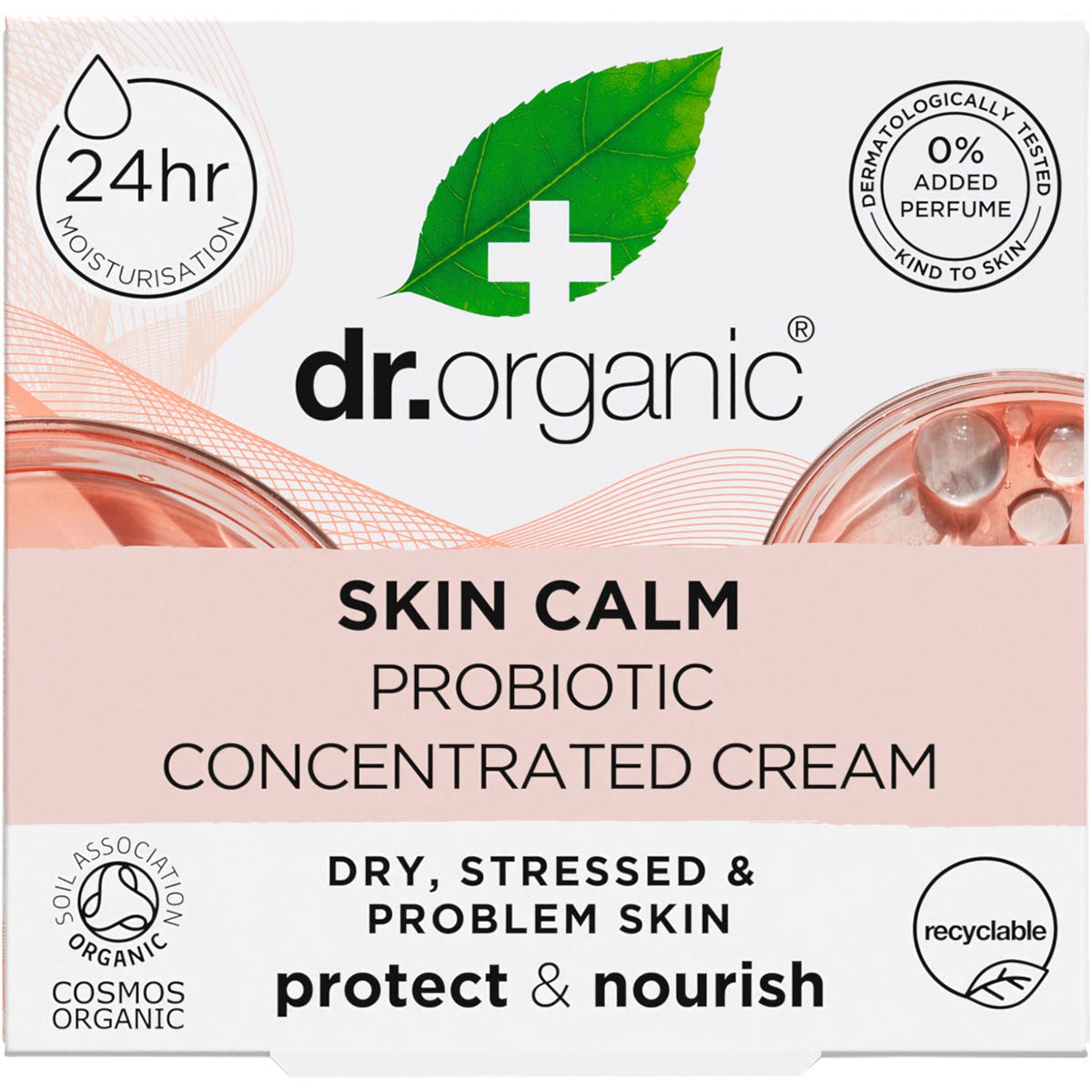 Dr Organic Skin Calm Probiotic Concentrated Cream 50ml Payless 4 Organics