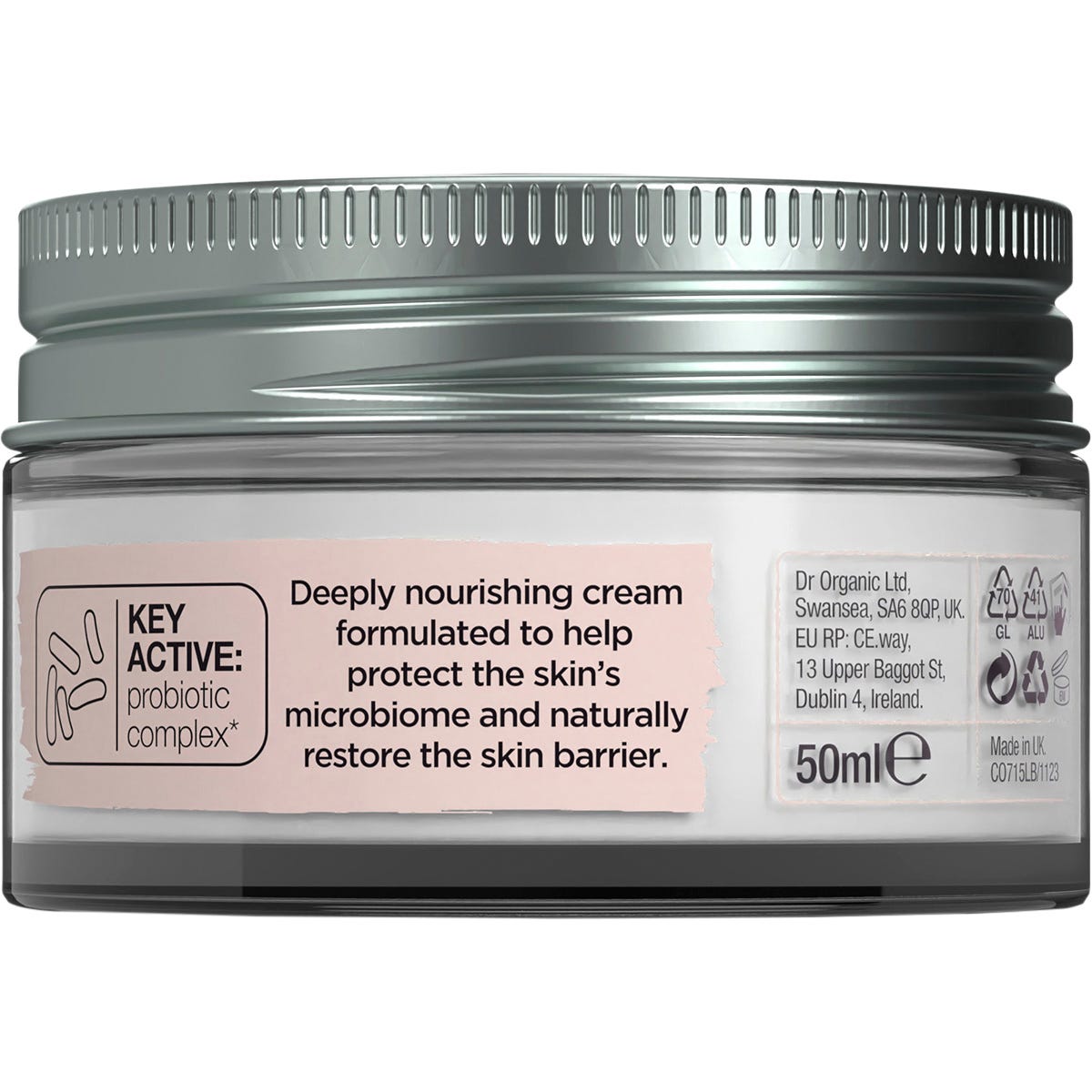 Dr Organic Skin Calm Probiotic Concentrated Cream 50ml Payless 4 Organics