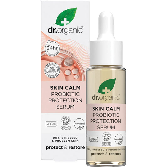Dr Organic Skin Calm Probiotic Protection Serum 30ml Payless 4 Organics