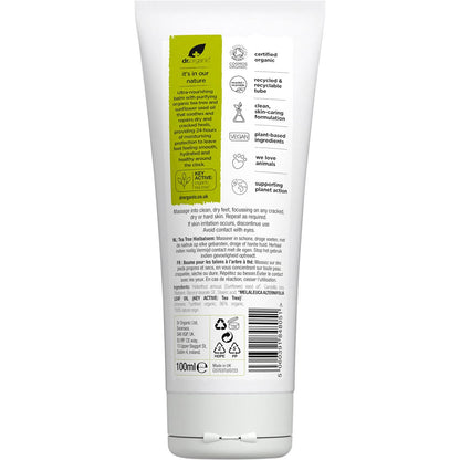 Dr Organic Tea Tree Heel Balm 100ml Payless 4 Organics