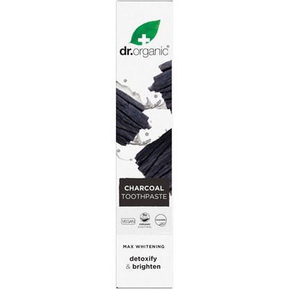 Dr Organic Toothpaste Charcoal Whitening 100ml Payless 4 Organics