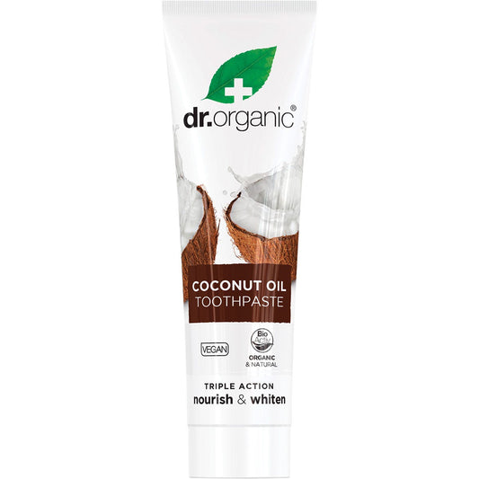 Dr Organic Toothpaste Whitening Coconut Oil 100ml Payless 4 Organics