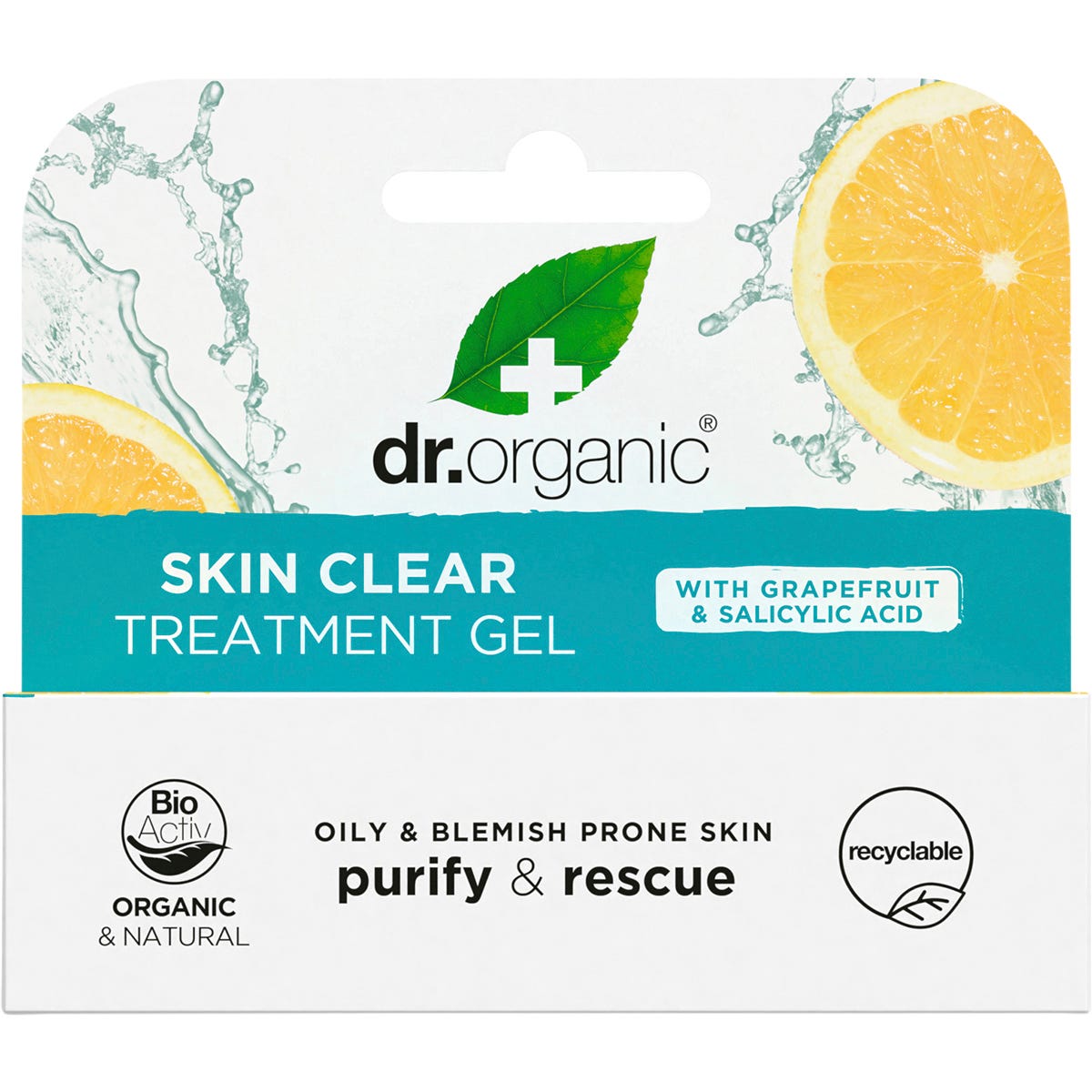 Dr Organic Treatment Gel Skin Clear Organic Tea Tree 10ml Payless 4 Organics