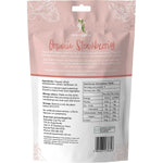 Dr Superfoods Organic Dried Strawberries 125g bag with whole dried strawberries on a white background.