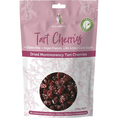 Dr Superfoods Dried Tart Cherries 125g Payless 4 Organics
