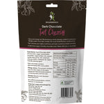 Back of Dr Superfoods Tart Cherries 125g bag with nutrition facts, ingredients, and product benefits.