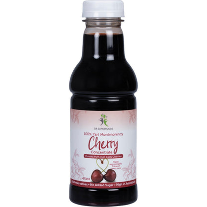 Dr Superfoods Tart Cherry Concentrate 473ml Payless 4 Organics