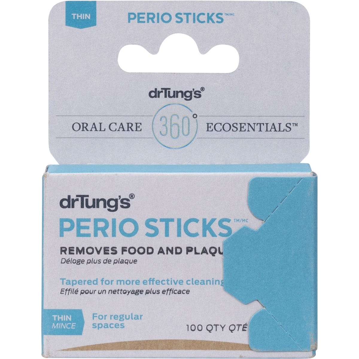 Dr Tung's Perio Sticks Thin 100pc (Pack of 6) Payless 4 Organics