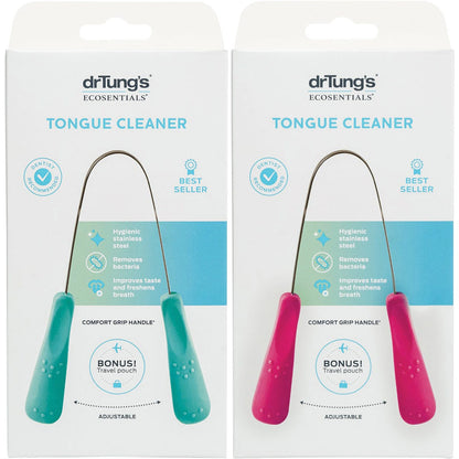 Dr Tung's Tongue Cleaner Stainless Steel (Colour May Vary) Payless 4 Organics