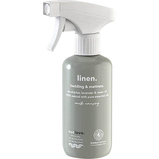 Euclove Linen Spray Eucalyptus, Lavender & Neem Oil 300ml