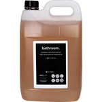 5L bottle of Euclove Bathroom Cleaner with eucalyptus, clove, and tea tree oils on a white background.